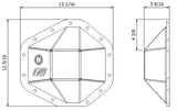 Motobilt GM 10.5" 14 Bolt Rear Axle Differential Cover (13 Bolt Shave Style)