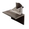 2.000" Bump Stop Can Square Mount Brackets