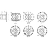 Transfer Case Output Yoke / Dana 30 / Dana 44 Pinion Yoke