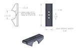 Ford 8.8" / Dana 60 / Ford 9" Leaf Spring Perches (3.125" or 3.250" OD Axle Tubes)