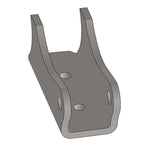 JK Front Lower Shock Mounts