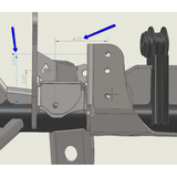 JK2TJ Front Dana Super 30 Swap Kit W/Truss