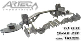 TJ 8.8 Swap Kit W/Truss 97-06 Wrangler TJ