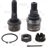 Dana 60 Ball Joint Set Upper and Lower 1992 - 2004 Ford F-350 F-450 F-550, 2005 - 2018 Ford F-250 F-350, and 1994 - 1999 Dodge Ram 2500 3500