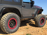 Jeep JK Rocker Armor With Step 07-18 Wrangler JK 2 Door Motobilt
