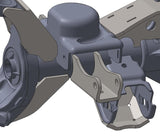 JK Front Lower Shock Mounts