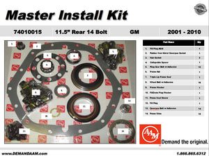 DISCONTINUED - AAM 11.5" 14 Bolt Differential Rebuild Kit