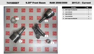 AAM 9.25" 2014 - 2018 Ram 2500 / 3500 Front Axle Ball Joint Kit
