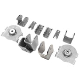 Jeep Wrangler TJ Rear Axle Replacement Bracket Kit (3.000" to 3.500" Axle Tube Diameter)