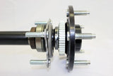 Carbon Off Road Dana 44 Rear Chromoly 4140 Axle Shaft Kit 30 Spline TJ / TJU / XJ / YJ CR135