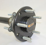 Carbon Off Road Dana 44 Rear Chromoly 4140 Axle Shaft Kit 30 Spline TJ / TJU / XJ / YJ CR135