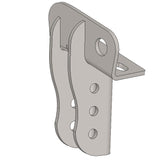 TJ Track Bar Mount - Frame Side (2.5" - 3.5" Stretch)
