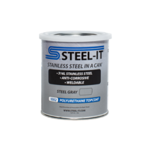 STEEL-IT Paint Gray Polyurethane Gallon Can (Single)