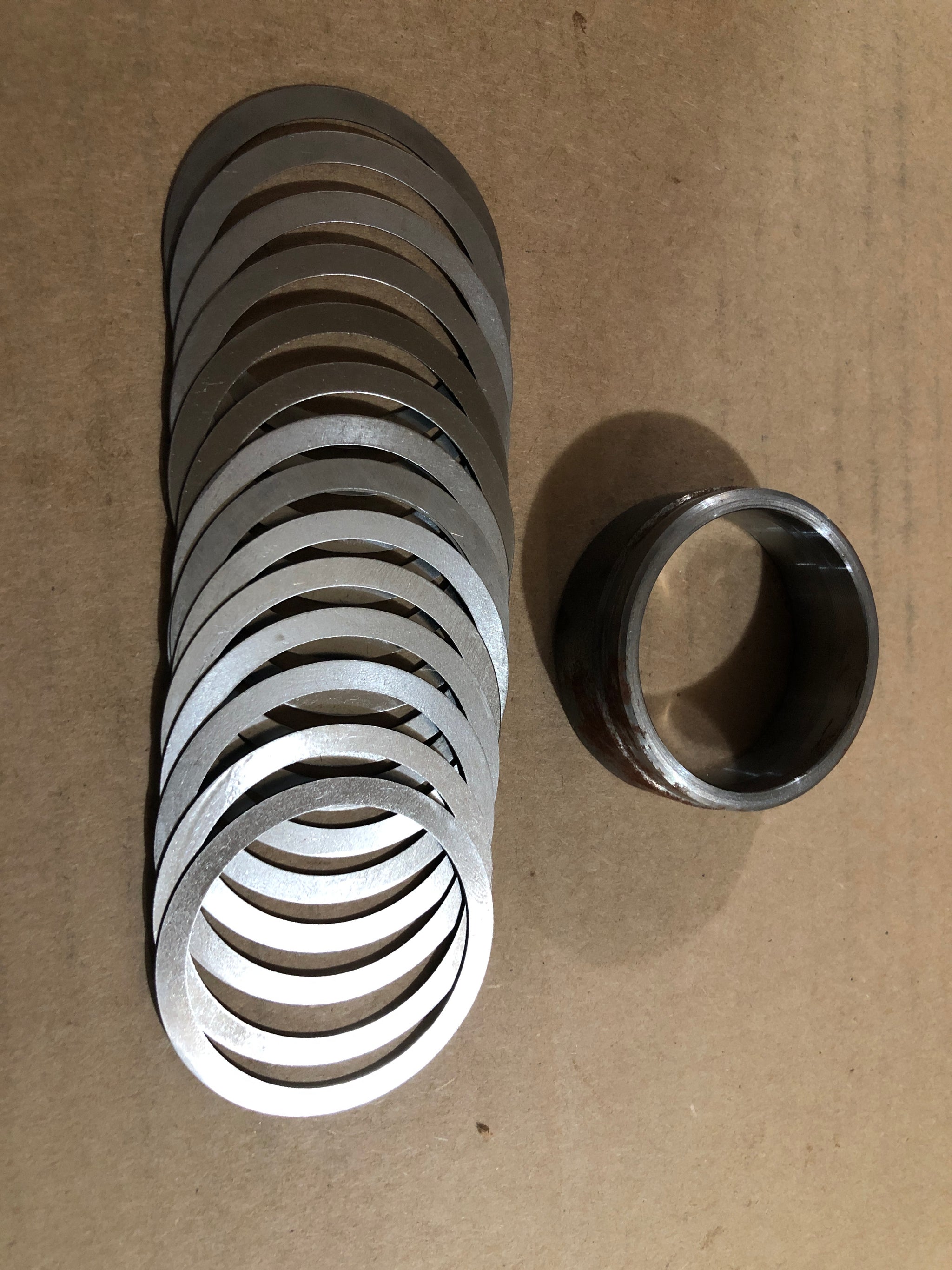 Toyota 8 4cyl Solid Pinion Preload Spacer Collar Crush Sleeve Eliminator Toyota 8 4cyl Solid Pinion Preload Spacer Collar Crush Sleeve Eliminator
