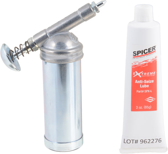 Anti-Seize Lube / Grease and Grease Gun Kit For Spicer Extreme U-Joints