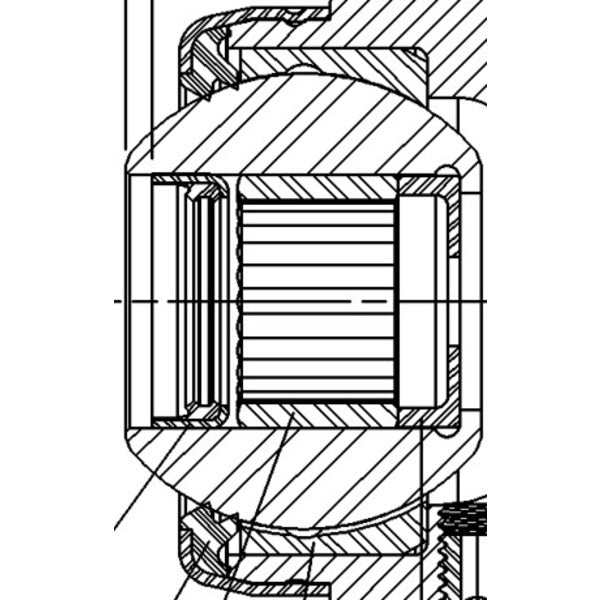 1310 / 1330 / 1350 Series Driveshaft Double Cardan CV Center