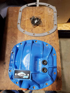 Dana 30 / Dana Super 30 Low and High Pinion Nodular Iron Differential Cover With Hardware and Gasket Blue