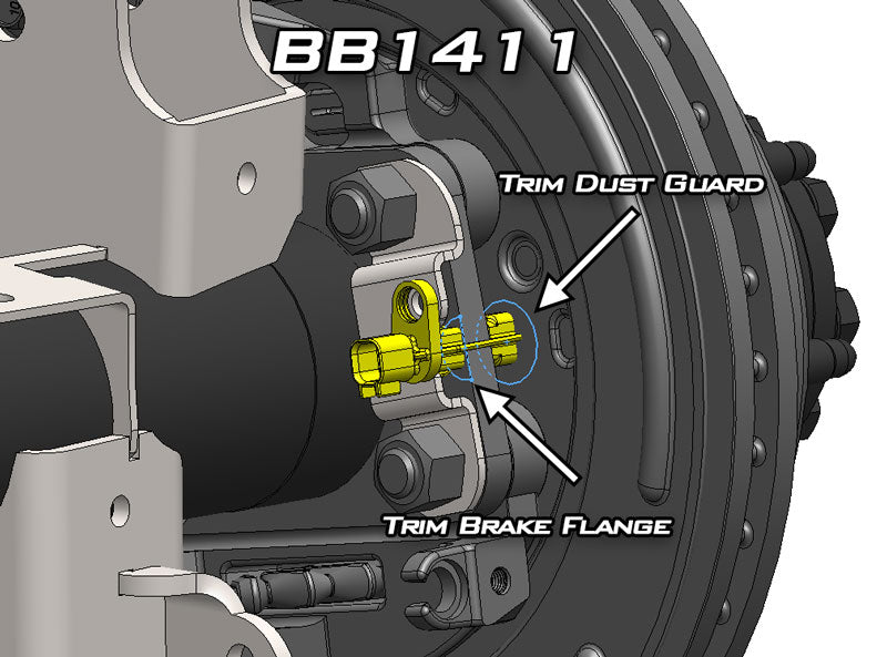 JK 1 Ton 14 Bolt Factory Disc ABS Kit Tone Ring – Down To Fab