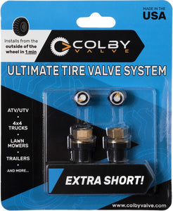 Colby Valve Ultimate Tire Valve System (Short Version) For .453" Hole
