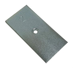 Leaf Spring Perch Shim 2 Degree