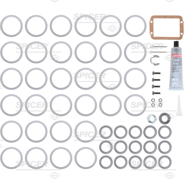 Dana 30 Front Shim Kit Jeep XJ / MJ / YJ – Down To Fab