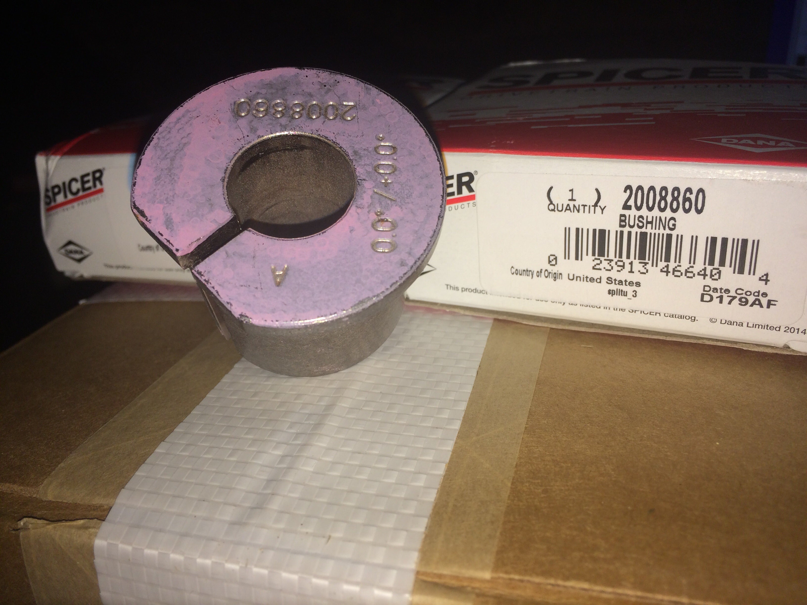 Dana Super 60 and Ultimate Dana 60 Front Upper Ball Joint Caster