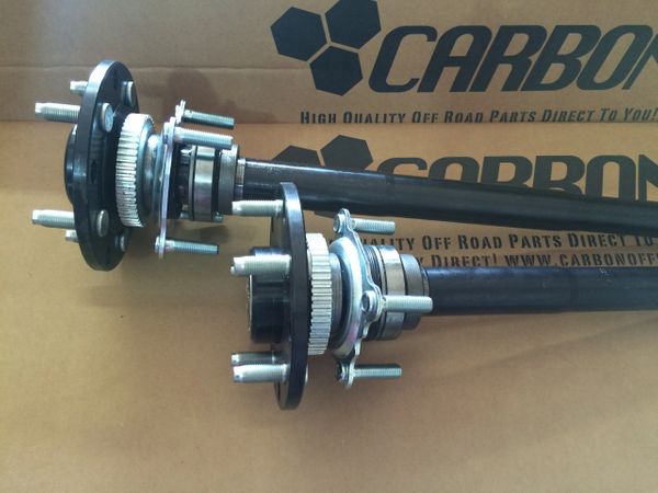 Carbon Off Road Dana 44 / Dana 60 Rear Chromoly 4140 Axle Shaft